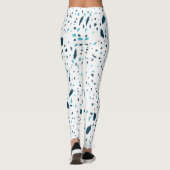 Leggings Eté bleu Terrazo (Dos)