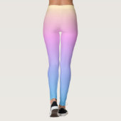 Leggings Été Pastel Couleur Parfait Gradient (Dos)