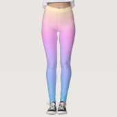 Leggings Été Pastel Couleur Parfait Gradient (Devant)