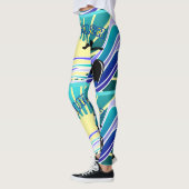 Leggings Été Surf Fun Thunder_Cove (Gauche)