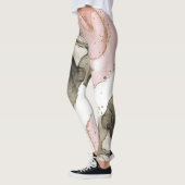 Leggings Ethereal Moody Black Gold Inky Imaginaire Glam (Gauche)