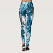 Leggings Ethereal Velocity: Geometric Cloud & Arrow Fusion (Dos)