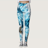 Leggings Ethereal Velocity: Geometric Cloud & Arrow Fusion (Devant)