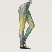 Leggings Ethereal Wisteria: The Koi's Golden Dream (Droite)