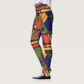 Leggings Ethno africain sans couture traditionnelle motif (Gauche)
