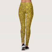 Leggings Étincelle dorée (Dos)