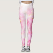 Leggings Étincelle en or rose (Devant)