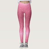 Leggings Étincelle rose (Devant)