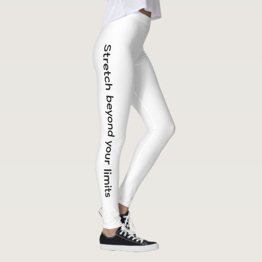 Leggings Étirez-vous au-delà de vos limites (Droite)