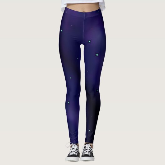 Leggings étoile bleue (Devant)