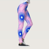 Leggings étoile bleue éclatante rose (Droite)