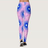 Leggings étoile bleue éclatante rose (Dos)