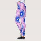 Leggings étoile bleue éclatante rose (Gauche)