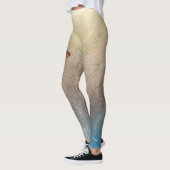 Leggings Étoile de mer orange Sable et Surf Côté Chic (Gauche)