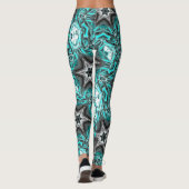 Leggings Etoile grise en touches sculptées, en verre ou mét (Dos)