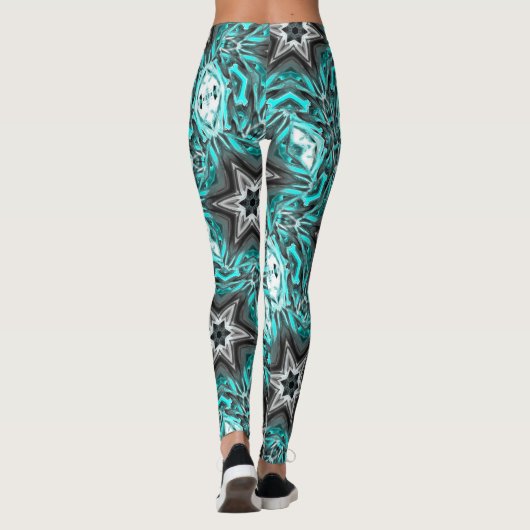 Leggings Etoile grise en touches sculptées, en verre ou mét (Dos)