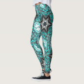 Leggings Etoile grise en touches sculptées, en verre ou mét (Gauche)