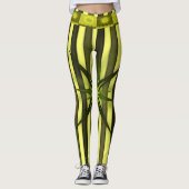 Leggings étoile jaune aiguilles femmes (Devant)