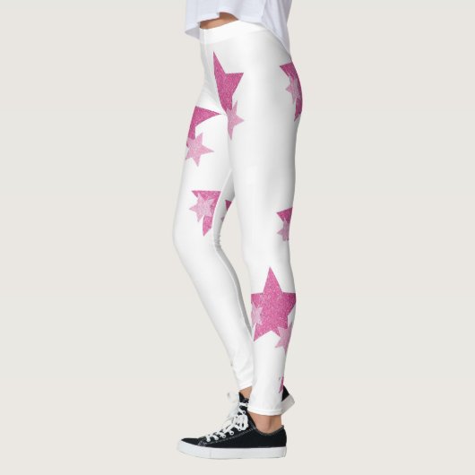 Leggings Étoile rose (Gauche)
