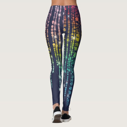 Leggings Étoiles arc-en-ciel (Dos)