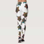 Leggings Étoiles Arc-en-ciel multiples (Dos)