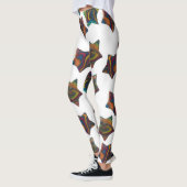 Leggings Étoiles Arc-en-ciel multiples (Gauche)
