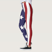 Leggings Étoiles Bandes USA (Gauche)