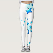 Leggings Étoiles bleues (Devant)