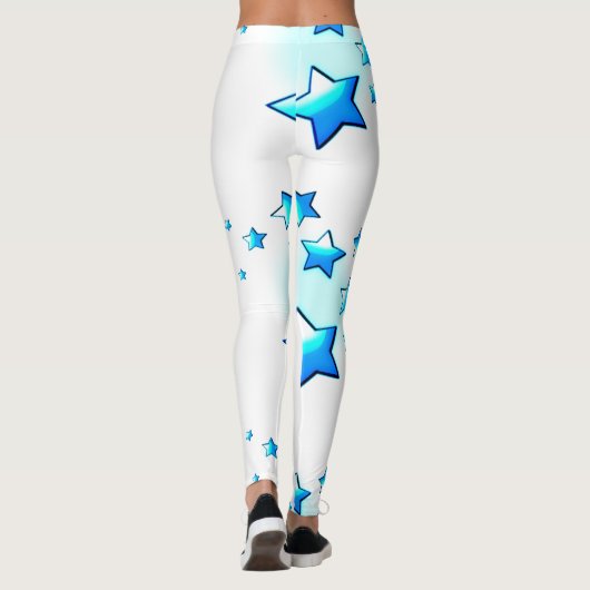Leggings Étoiles bleues (Dos)