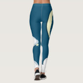 Leggings Étoiles de lune et nuages (Dos)
