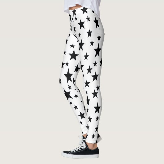 Leggings Étoiles de noir (Gauche)