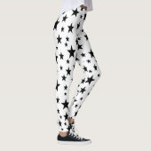 Leggings Étoiles de noir (Droite)