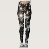 LEGGINGS ÉTOILES D'ESPACE LOINTAIN DE TÉLESCOPE DE HUBBLE (Devant)