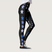 Leggings Étoiles En Bleu (Droite)
