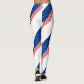 Leggings Étoiles et bandes (Dos)