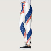 Leggings Étoiles et bandes (Gauche)