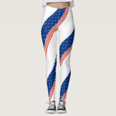 Leggings Étoiles et bandes (Devant)