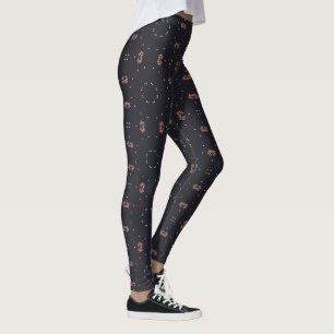 Leggings Étoiles et motif d'engin spatial unique