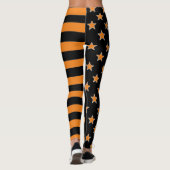 Leggings Étoiles Et Rayures (Dos)