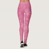 Leggings Étoiles, Étoiles, Étoiles - Rose (Dos)