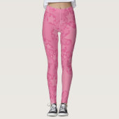 Leggings Étoiles, Étoiles, Étoiles - Rose (Devant)