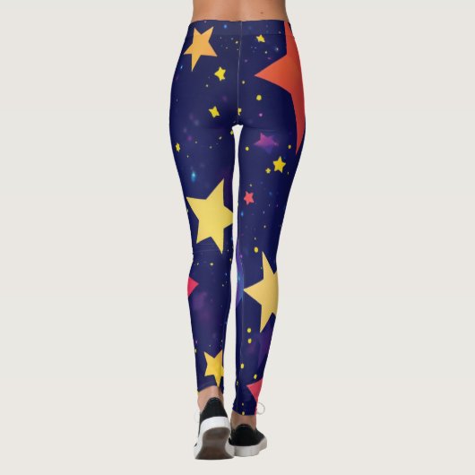 Leggings étoiles multiples (Dos)