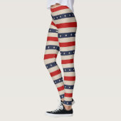 Leggings Étoiles patriotiques (Gauche)