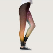 Leggings Étoiles scintillantes Rainbow Galaxy (Droite)