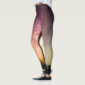 Leggings Étoiles scintillantes Rainbow Galaxy (Gauche)