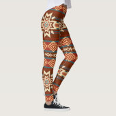 Leggings Étoiles textiles ethniques : Motif Abstrait. (Droite)
