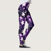 Leggings Étoiles violettes (Droite)