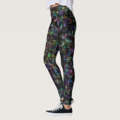 Leggings Étonnantes étoiles multicolores (Gauche)