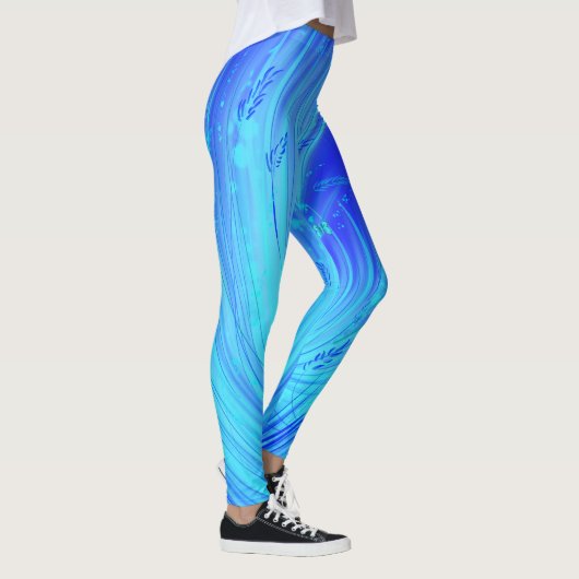 Leggings Etrange océan (Droite)