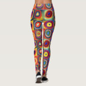 Leggings Étude de couleur par Wassily Kandinsky (Dos)